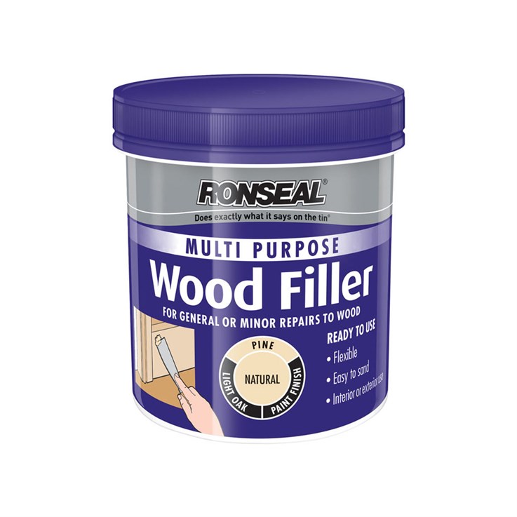 Ronseal Multi Purpose Wood Filler Light 250g